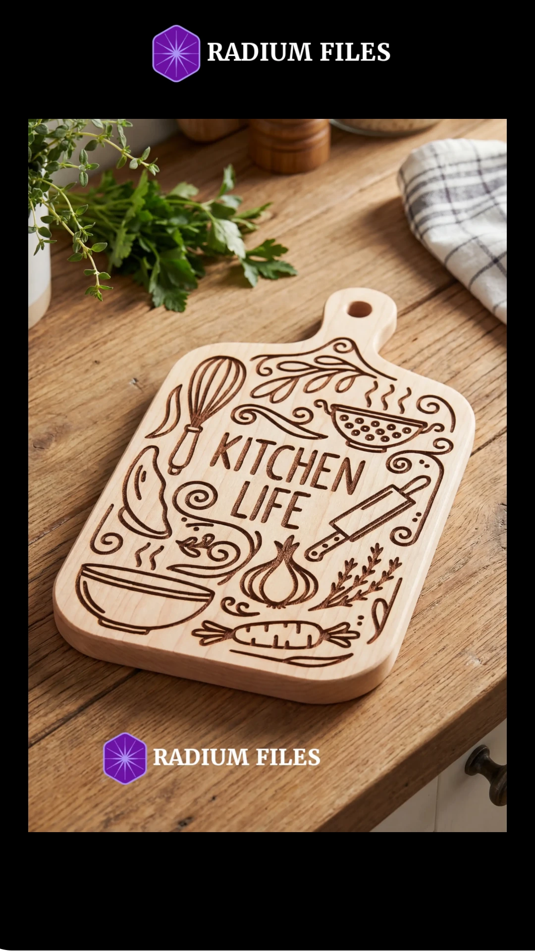 Cutting Board Bundle-1 (33 designs) Engraved Cutting Board Design(DigitalFile)-Laser Engraving,Laser Cutting-SVG,DXF,AI,PDF